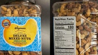 Wegmans mixed nuts recalled in Virginia, Maryland, Delaware — potential salmonella contamination: FDA