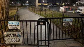 National Christmas Tree site closed off early on first day of public display