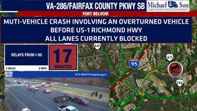 Multiple crashes slow morning commute across DMV