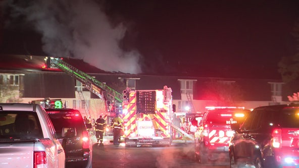 Arson charges after fire damages apartment building in Laurel
