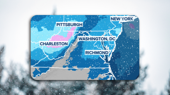Snow expected tonight across DC, Maryland, Virginia: Forecast, totals, winter weather alerts
