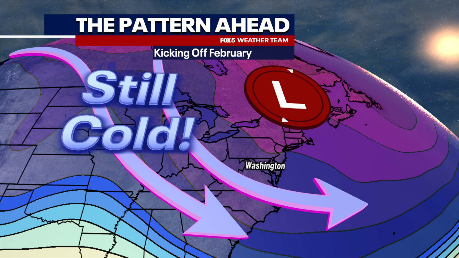 Weekend storm update: Close call, but near miss favored