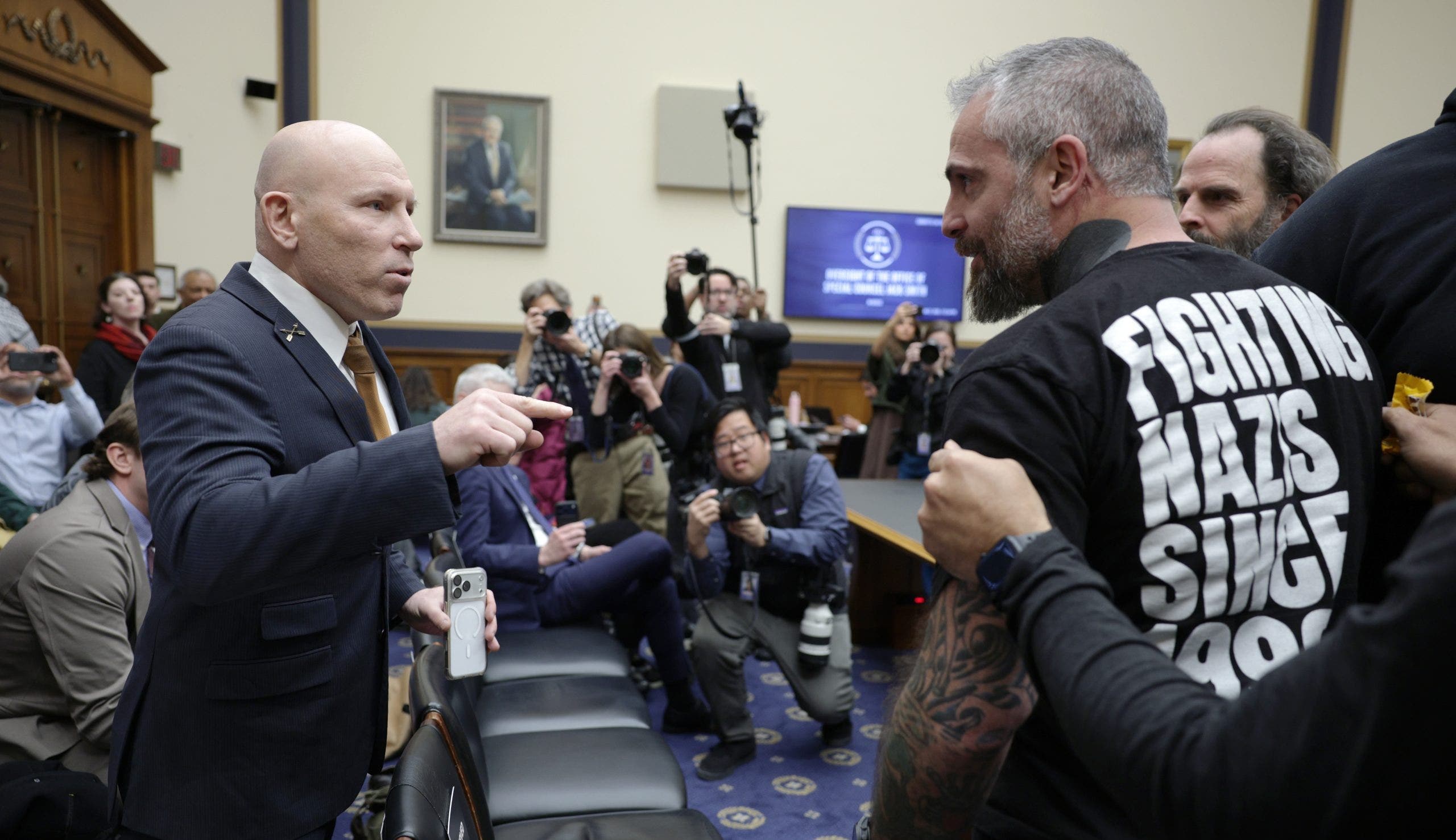 Election denier, former Jan. 6 officer clash during Jack Smith House hearing