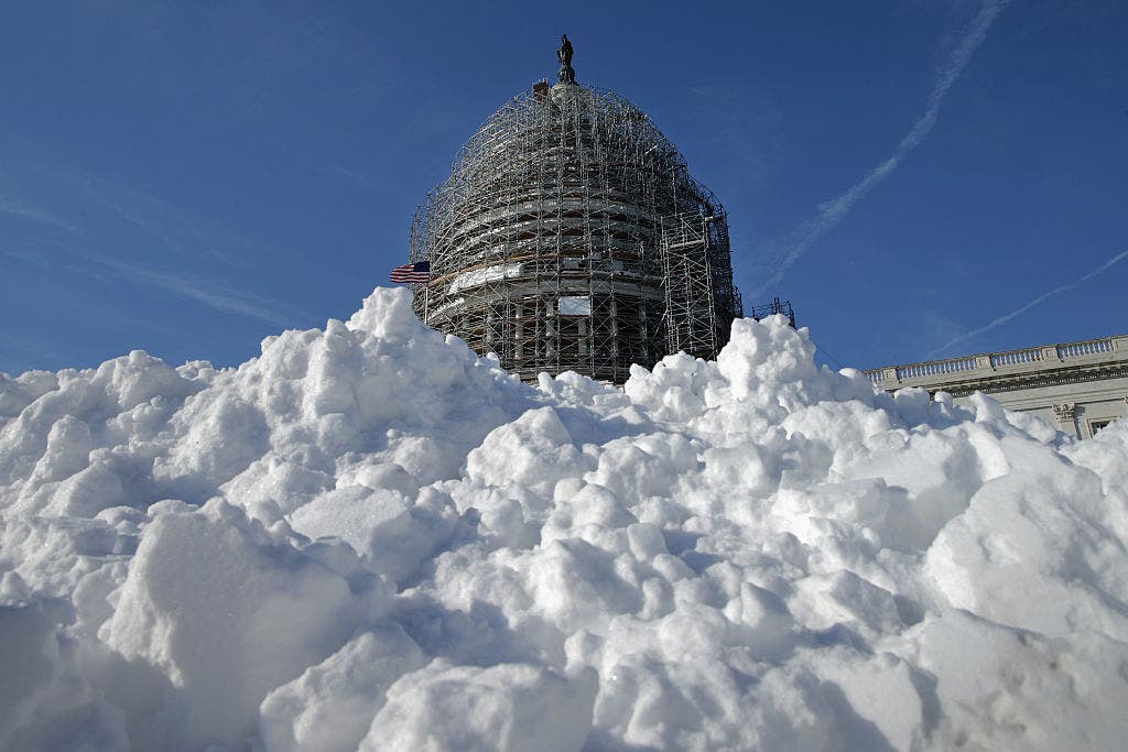 What are the biggest snowstorms in DC area history?