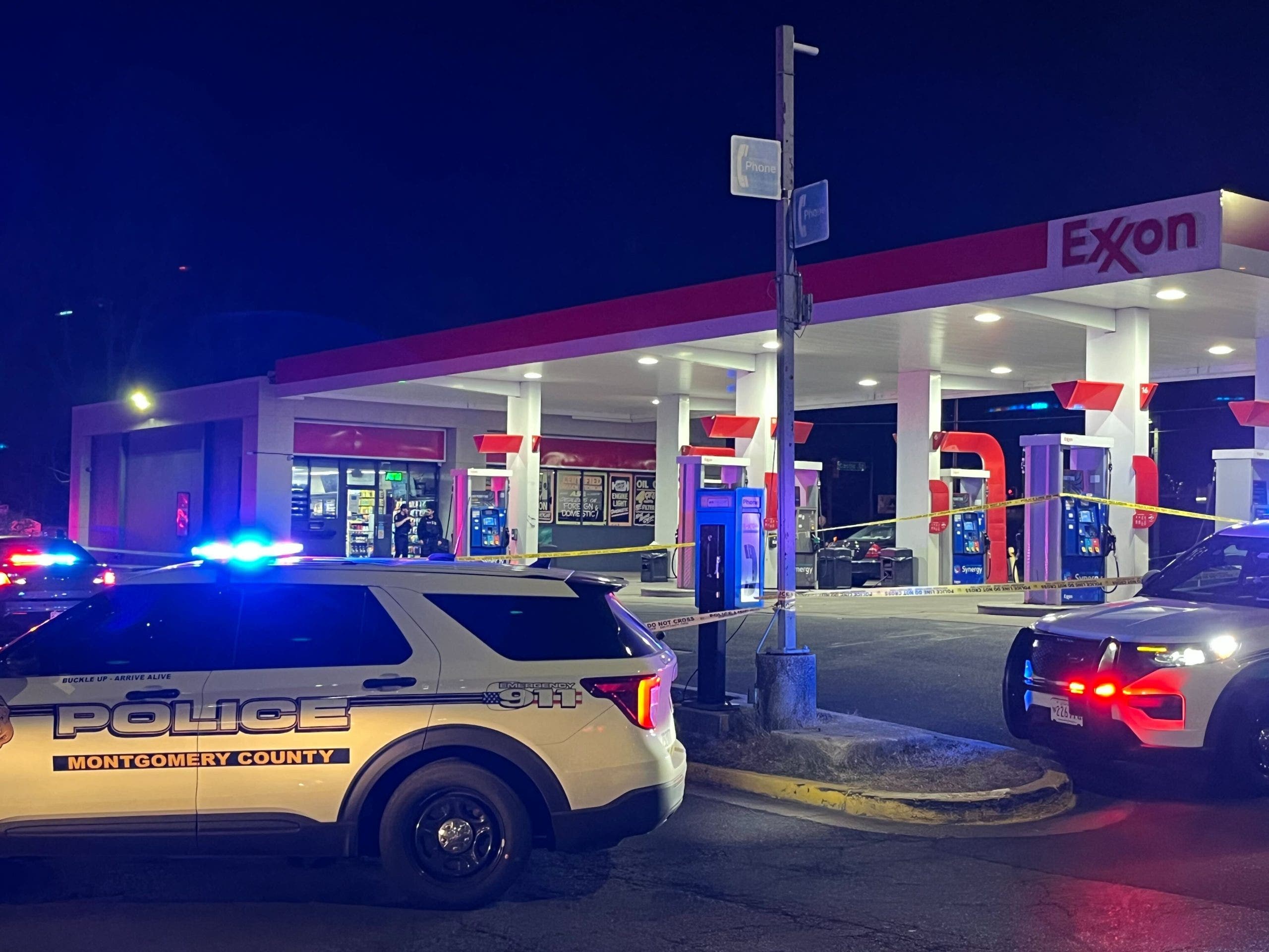 Man found shot to death at Silver Spring gas station: police