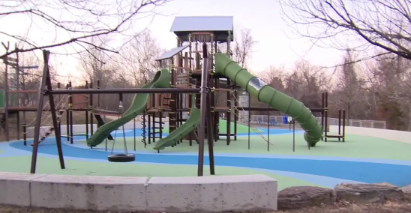Potomac community playground reopens nearly 2 years after being burned down in arson fire
