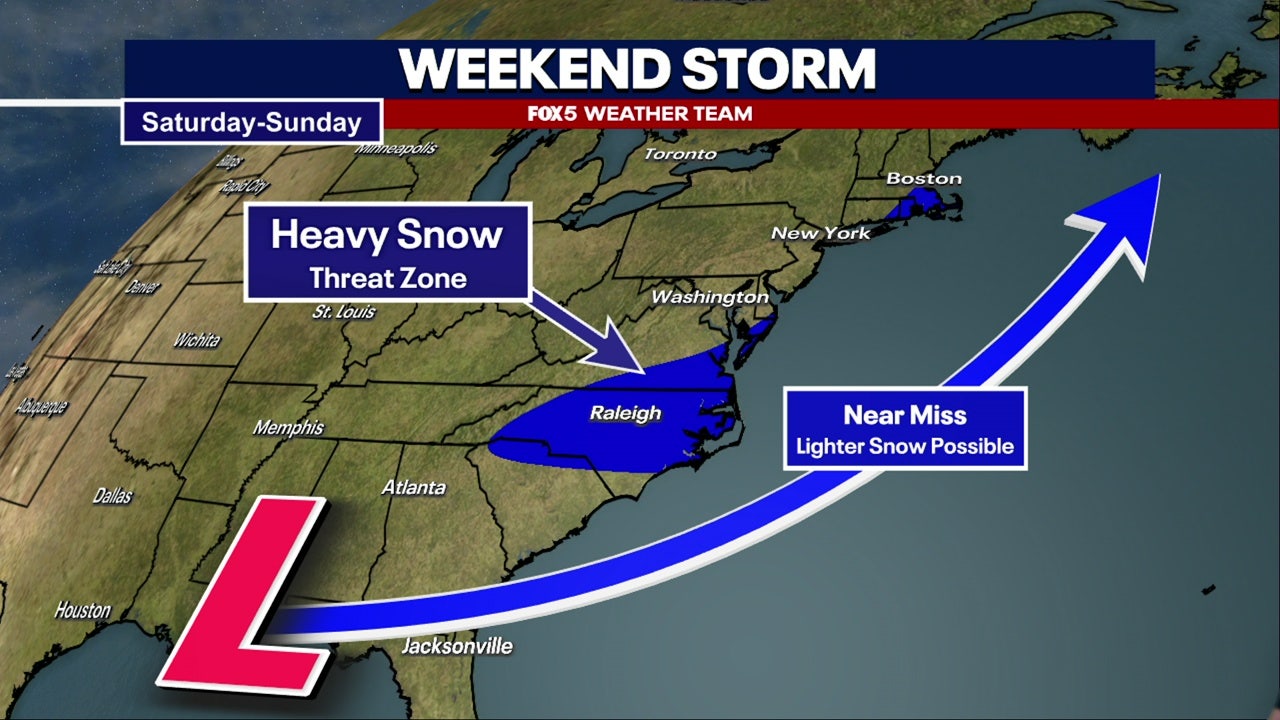 Winter Storm Watch for MD beaches, southeast VA with light snow possible; cold continues in DC