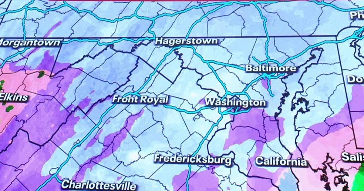 DC winter storm warning: Snow turns to sleet; when will it end? | FOX 5 DC