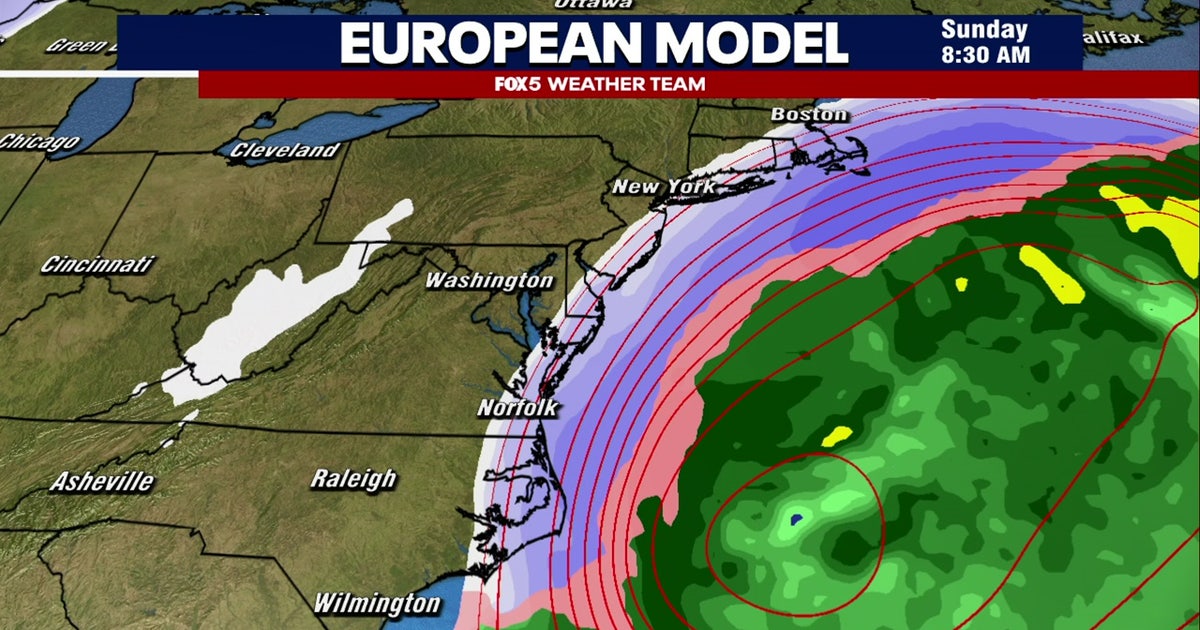 Weekend nor'easter forecast: What to know for Virginia, Maryland, DC