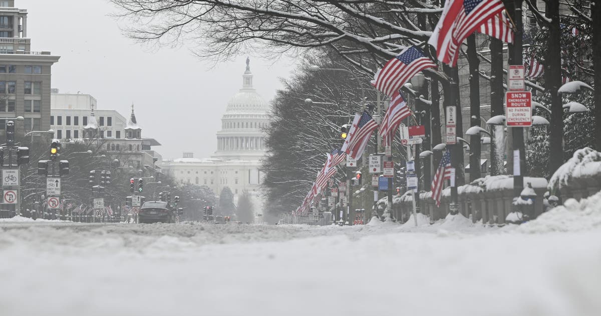 Winter storm warning: When, how much snow is expected for DC, Virginia, Maryland