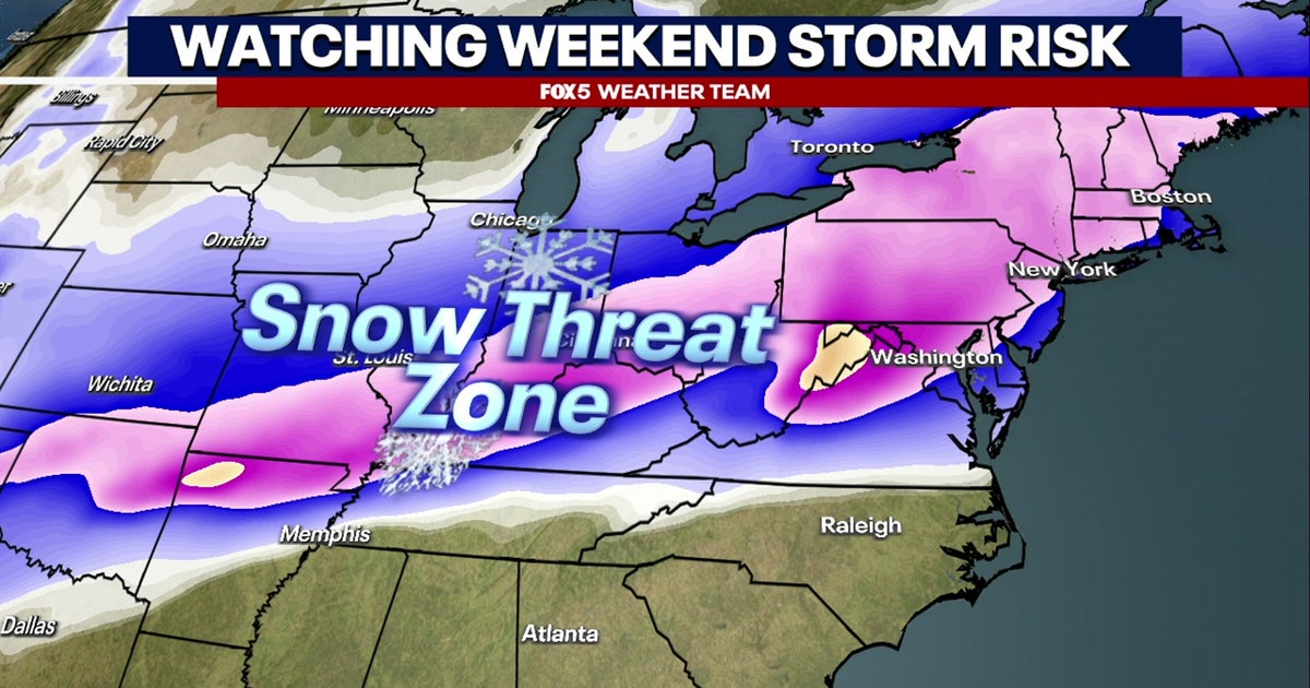 Winter Storm Watch Saturday into Monday as heavy snow threat builds in ...