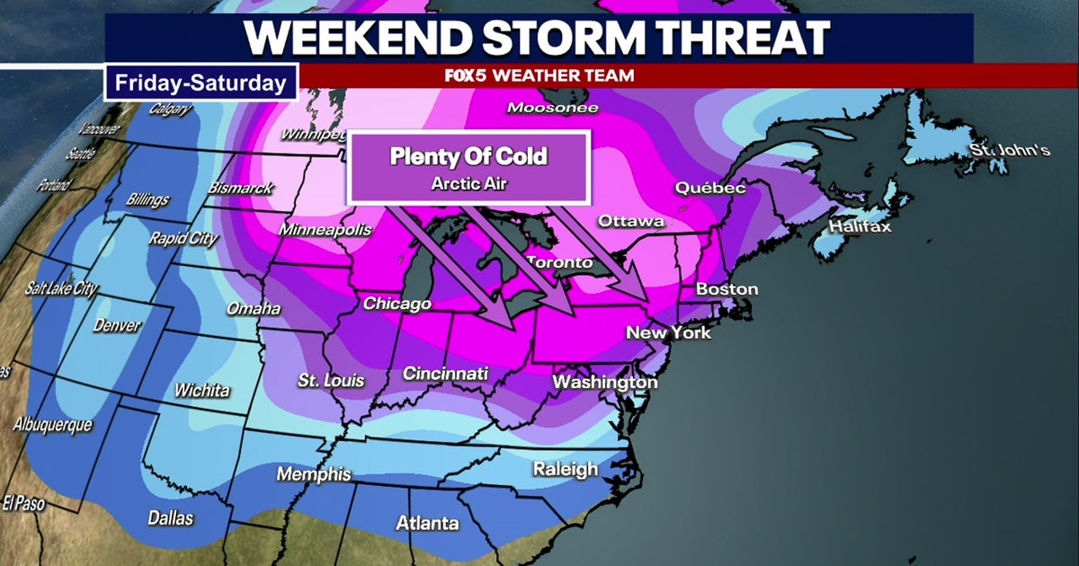 Winter storm forecast: DC weekend snow threat remains uncertain | FOX 5 DC