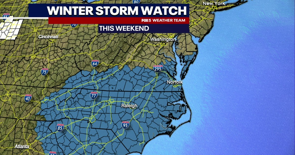Snow forecast: Winter Storm Watch issued for Maryland beaches with several inches possible