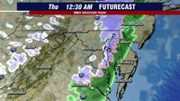 DC weather: Wintry mix, snow showers possible late Wednesday into Thursday