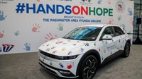 Washington Area Hyundai Dealers help fight pediatric cancer at the Washington Auto Show