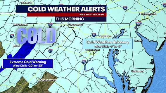 DC Weather LIVE UPDATES: Dangerous cold grips DMV amid ongoing ice and snow cleanup