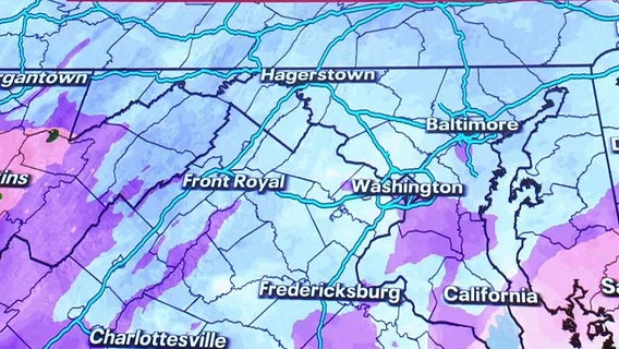 DC winter storm forecast: When will it stop, what's next?