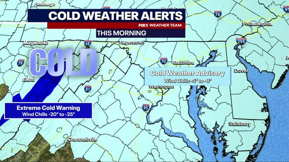 DC Weather LIVE UPDATES: Frigid temperatures, frozen roads slow snowstorm cleanup