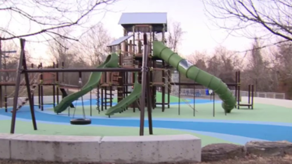 Potomac community playground reopens nearly 2 years after being burned down in arson fire