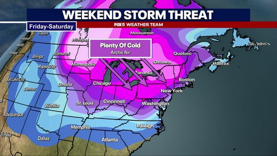 Winter storm forecast: DC weekend snow threat remains uncertain