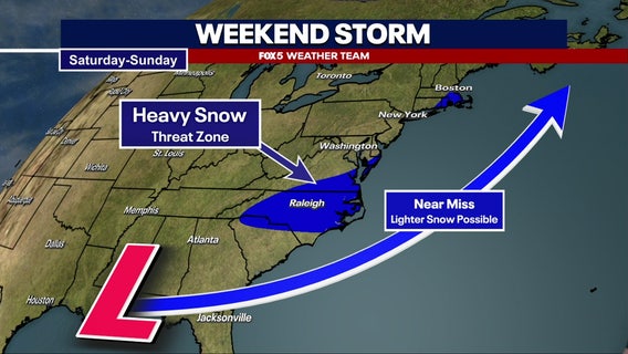 Winter Storm Watch for MD beaches, southeast VA with light snow possible; cold continues in DC