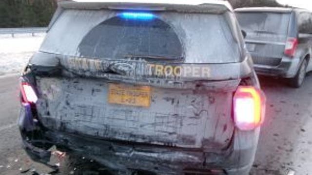 Maryland state trooper struck by suspected impaired driver in Prince George’s County