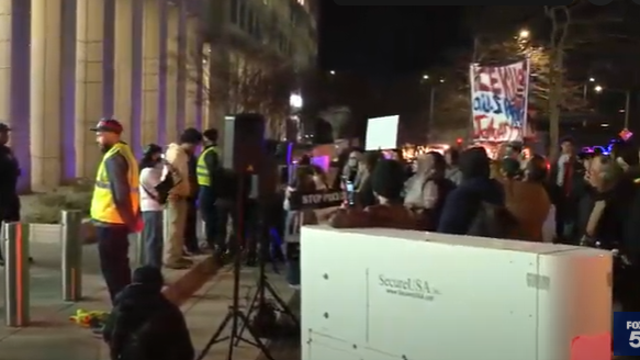 Dozens gather in DC to protest after woman shot, killed by ICE agent in Minneapolis