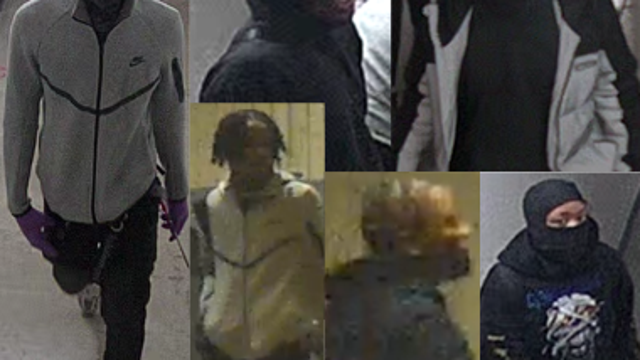 4 masked suspects wanted after robbing 25 stores at Wheaton Mall on Christmas: police