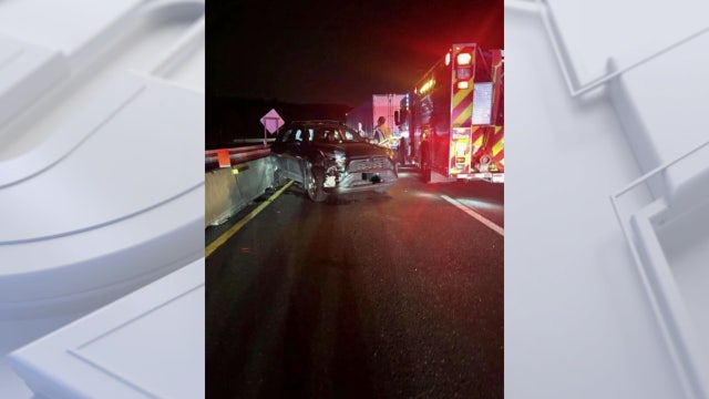 Trooper, K9 hurt after suspect rams cruiser on American Legion Bridge: police