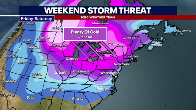 Winter storm forecast: DC weekend snow threat remains uncertain