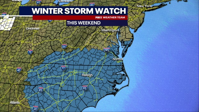 Snow forecast: Winter Storm Watch issued for Maryland beaches with several inches possible
