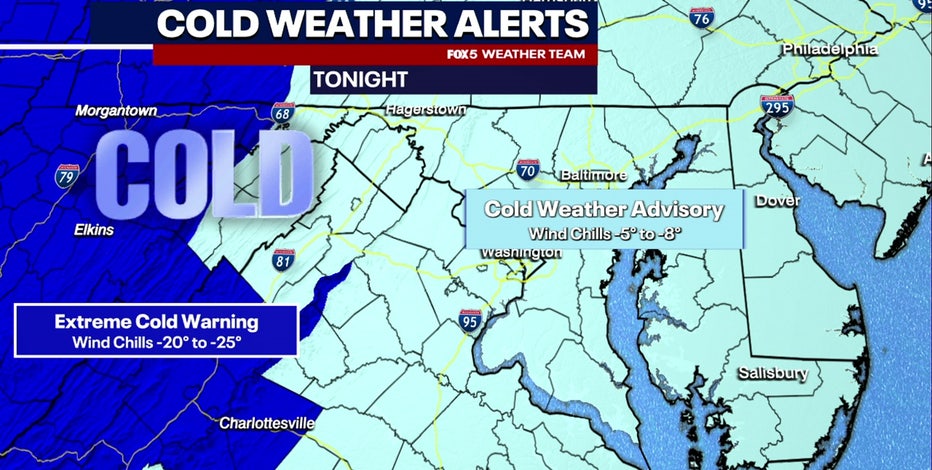LIVE UPDATES: Dangerous cold, icy streets freeze DC after snowstorm
