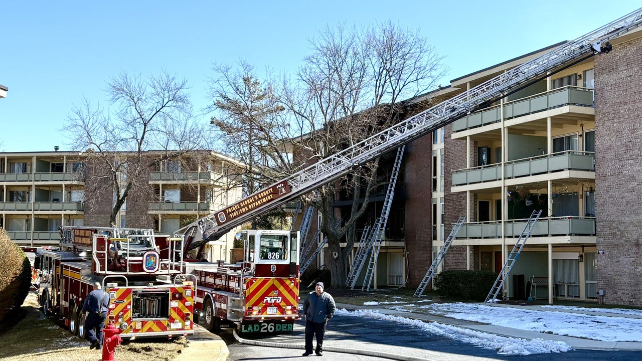 1 injured in fire at Prince George’s County apartment complex