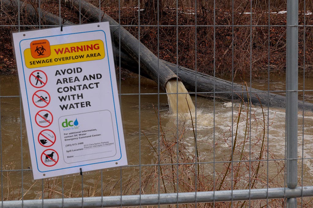 Bowser declares emergency, seeks FEMA support for Potomac sewage spill