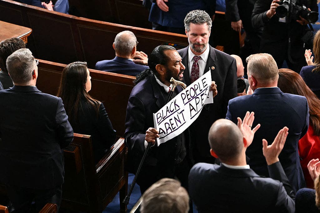 Democratic Rep. Al Green removed minutes into Trump's State of the Union address