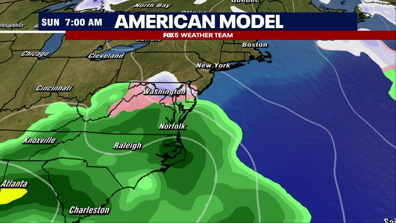 DC weather: Warming trend speeds melting; chance of a weekend wintry mix