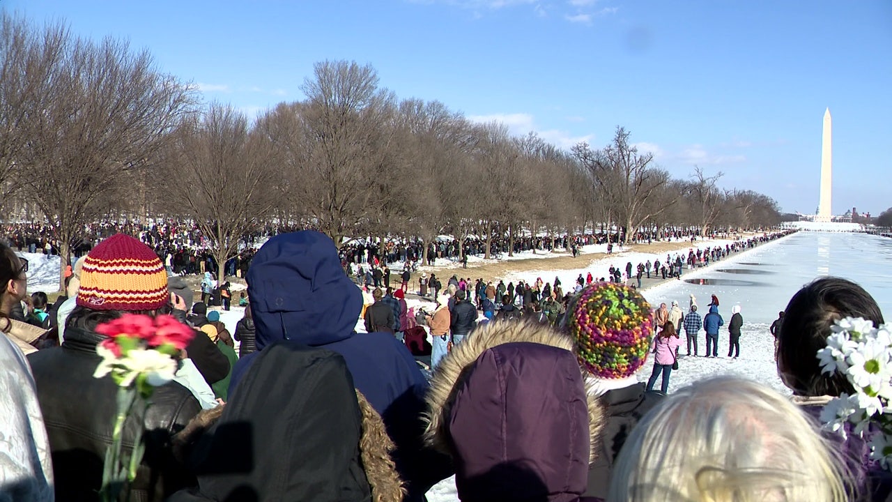 Buddhist monks’ Walk for Peace ends in Maryland