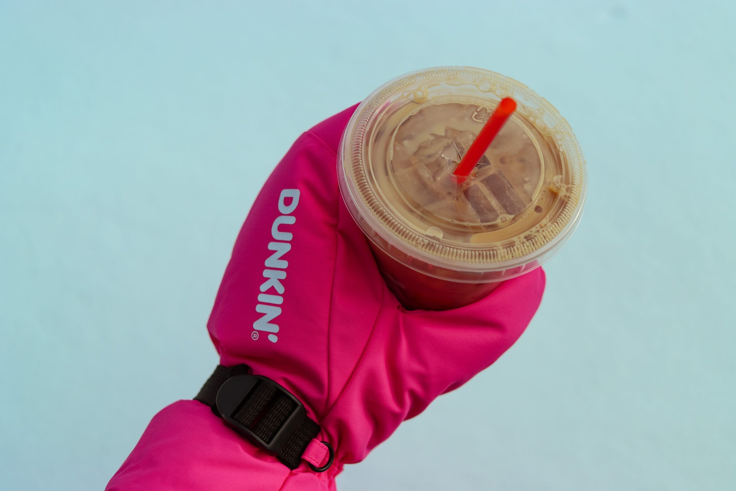 Dunkin' is giving away limited-edition iced coffee gloves on Friday