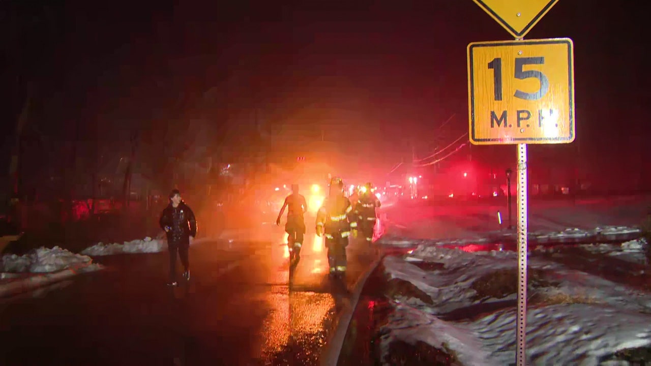 Fire rips through Sterling home