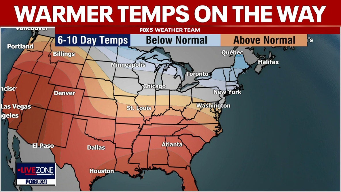 DC weather: Warming trend begins across the region