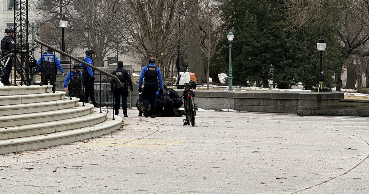 18-year-old arrested after running towards Capitol with loaded shotgun: police