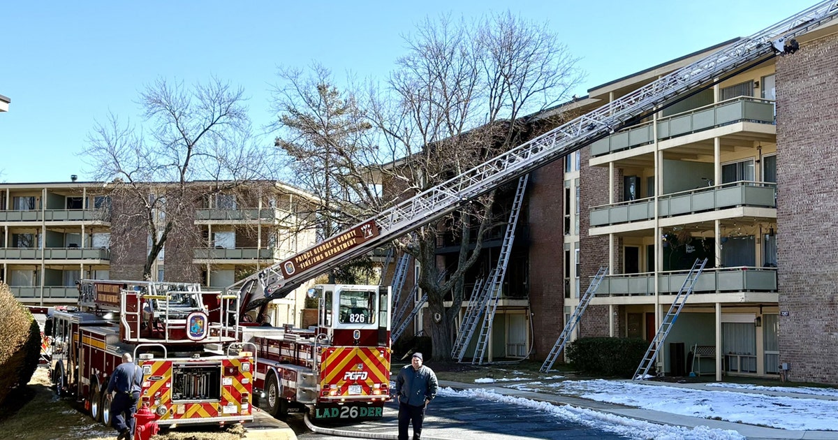 1 injured in fire at Prince George’s County apartment complex | FOX 5 DC