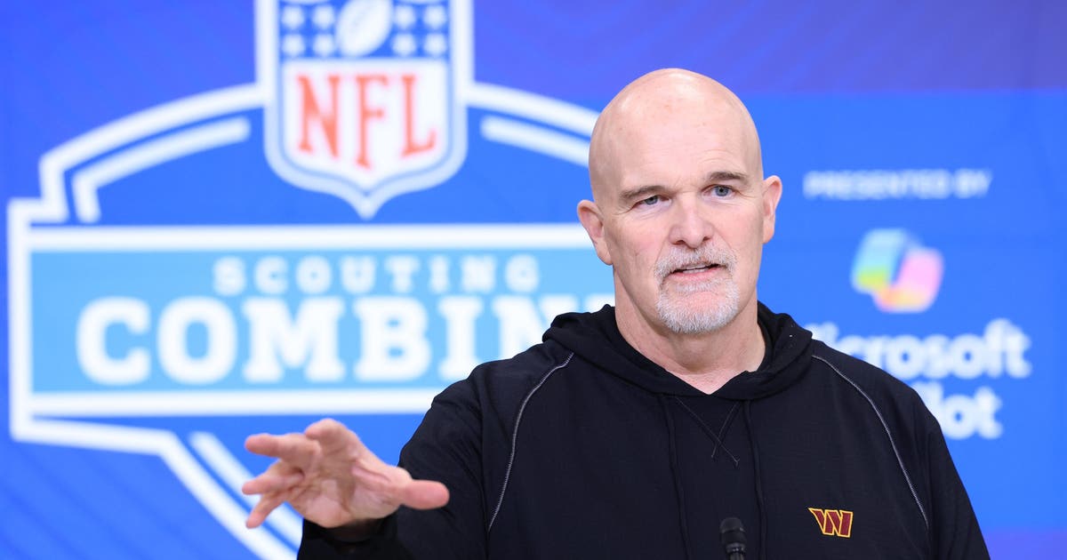 Commanders GM, Coach address media at NFL Scouting Combine in Indianapolis