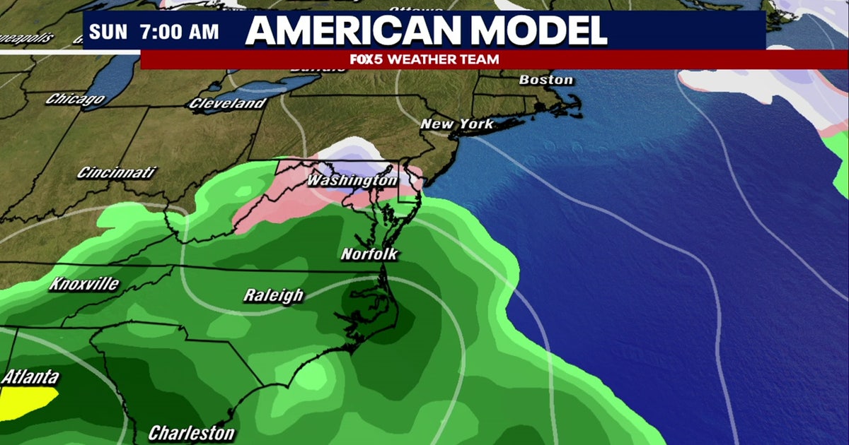 DC weather: Warming trend speeds melting; chance of a weekend wintry mix