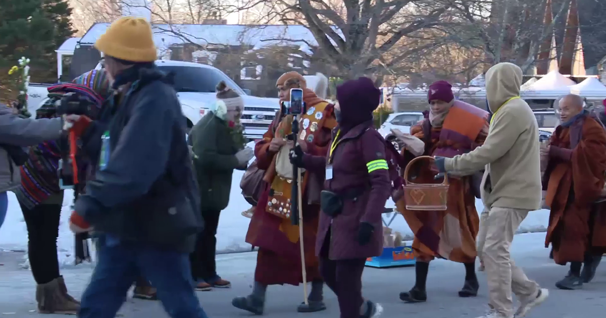 Buddhist monks' 'Walk for Peace' reaches Alexandria on way to DC
