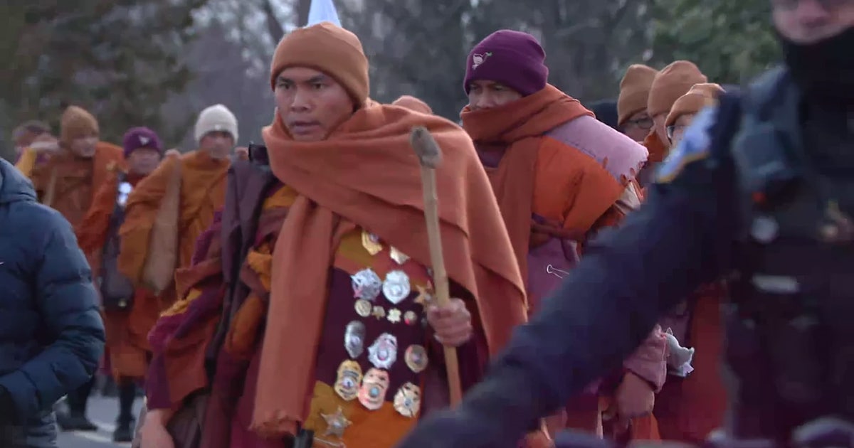 Monks 'Walk for Peace' DC road closures and traffic advisories