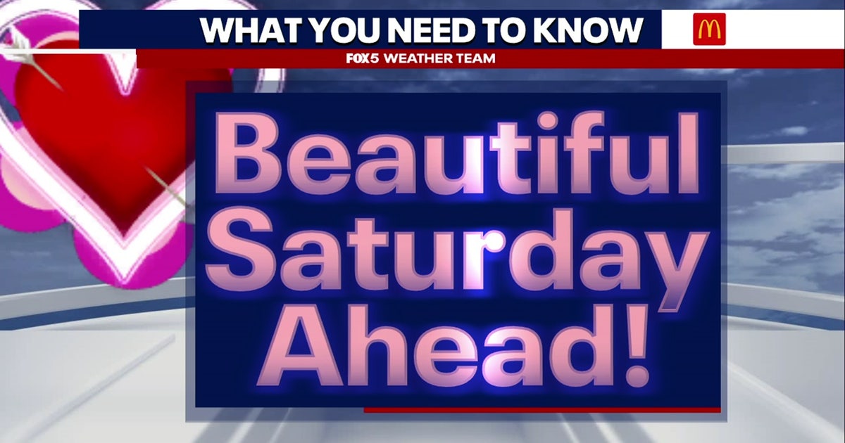 DC weather: Fantastic Valentine’s Day with sunshine, temps in the 50s