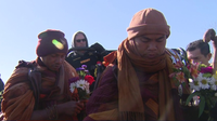 'We've brought a lot of joy': Buddhist monks walking for peace sit down with FOX 5
