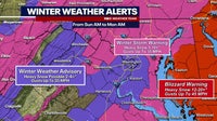 DC Snow Forecast: Winter Weather Advisories, Winter Storm Warnings issued across the DMV