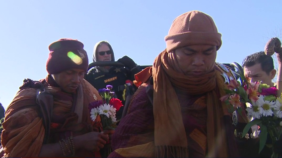 'We've brought a lot of joy': Buddhist monks walking for peace sit down with FOX 5